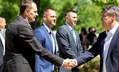 Predsjednik RH g. Zoran Milanović posjetio vukovarski Tehnostan