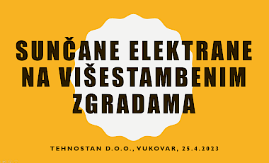 Izgradnja sunčanih elektrana na višestambenim zgradama